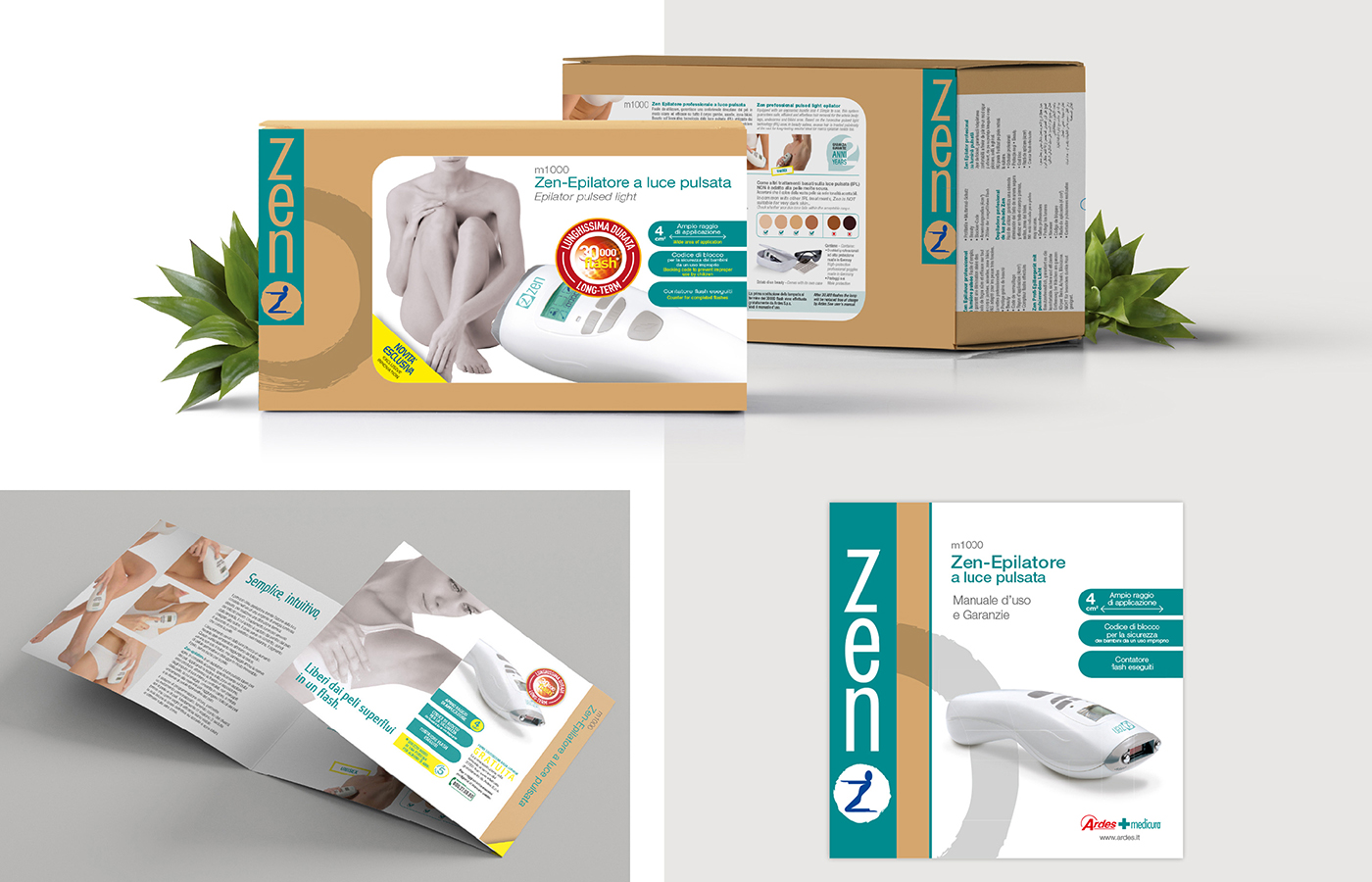 Packaging and advertising Ardes + Medicura