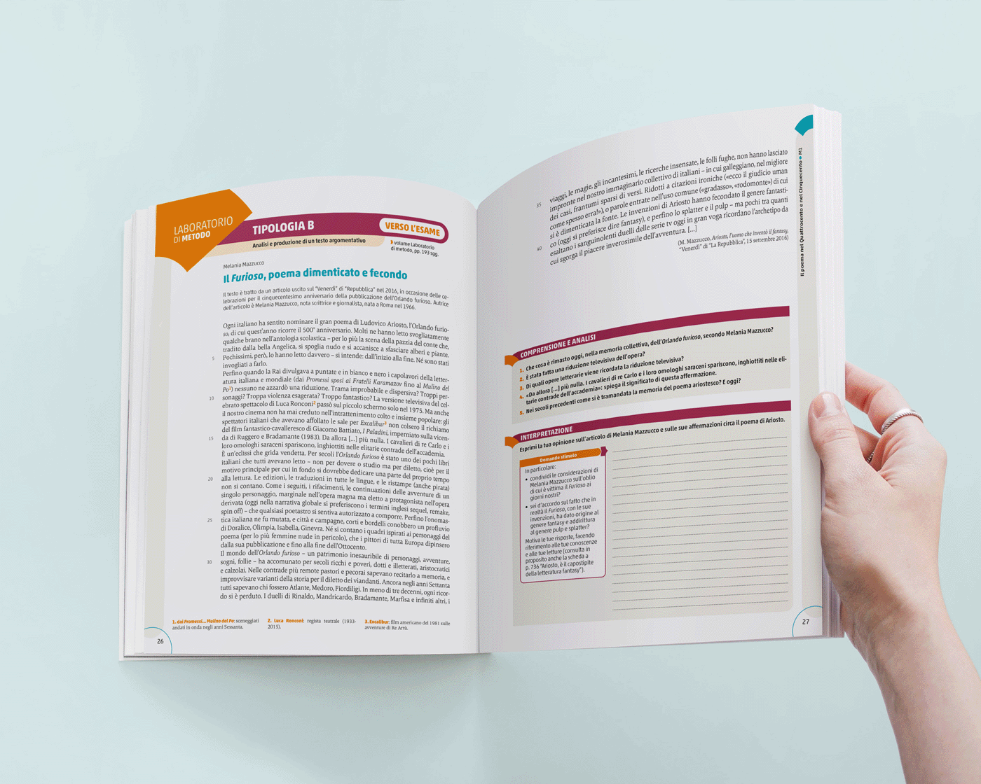 animation internal design La Nuova Italia